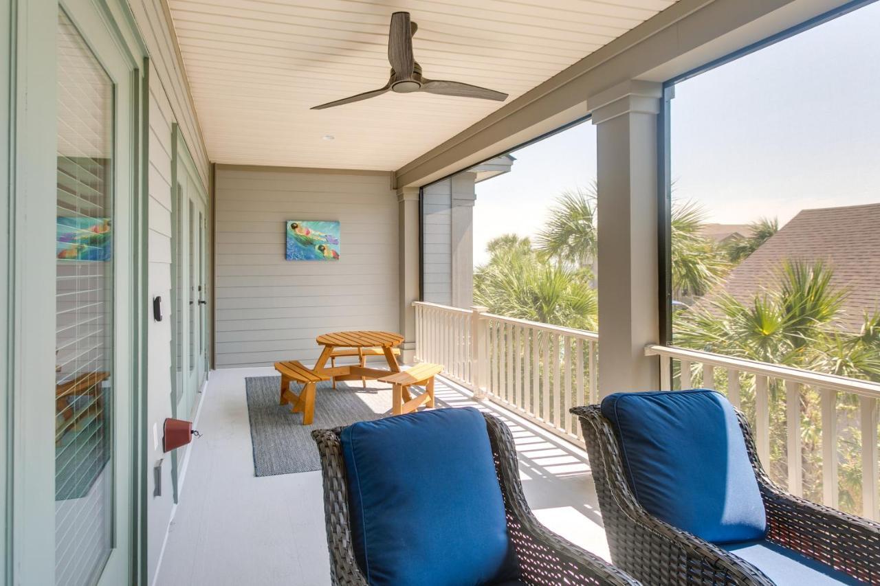 Luxe Jekyll Island Home With Beach And Pool Access Exterior foto