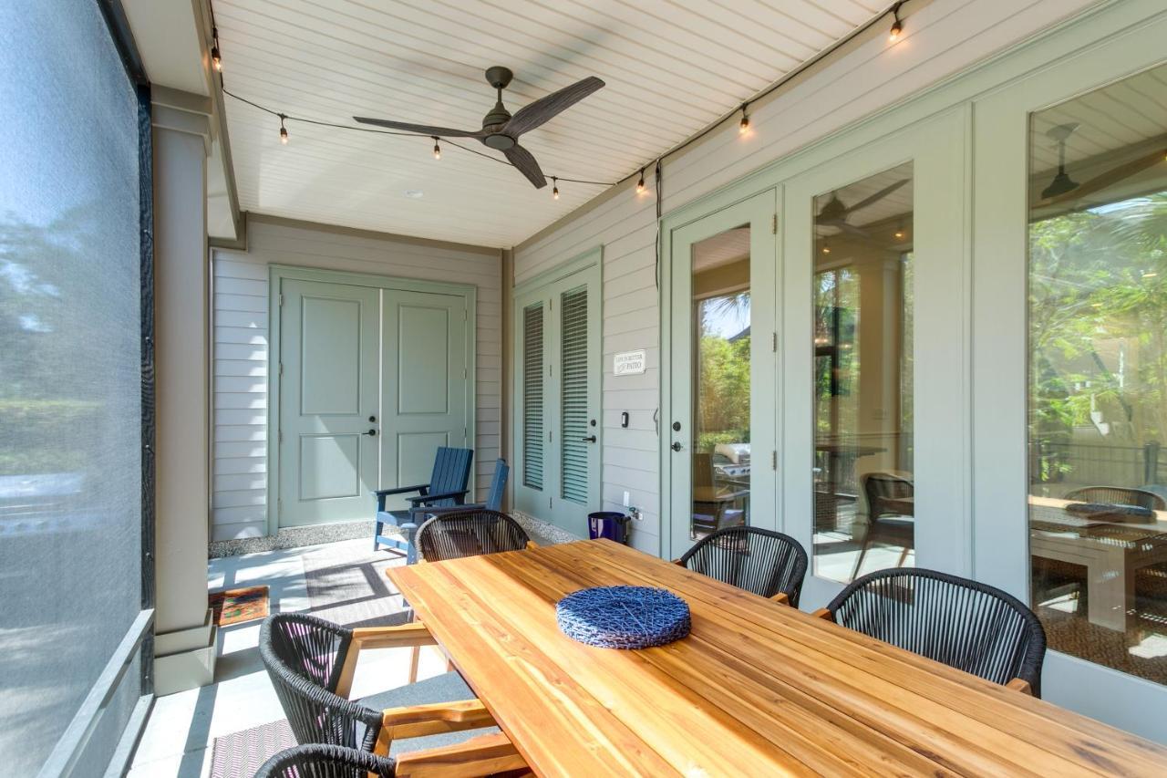 Luxe Jekyll Island Home With Beach And Pool Access Exterior foto
