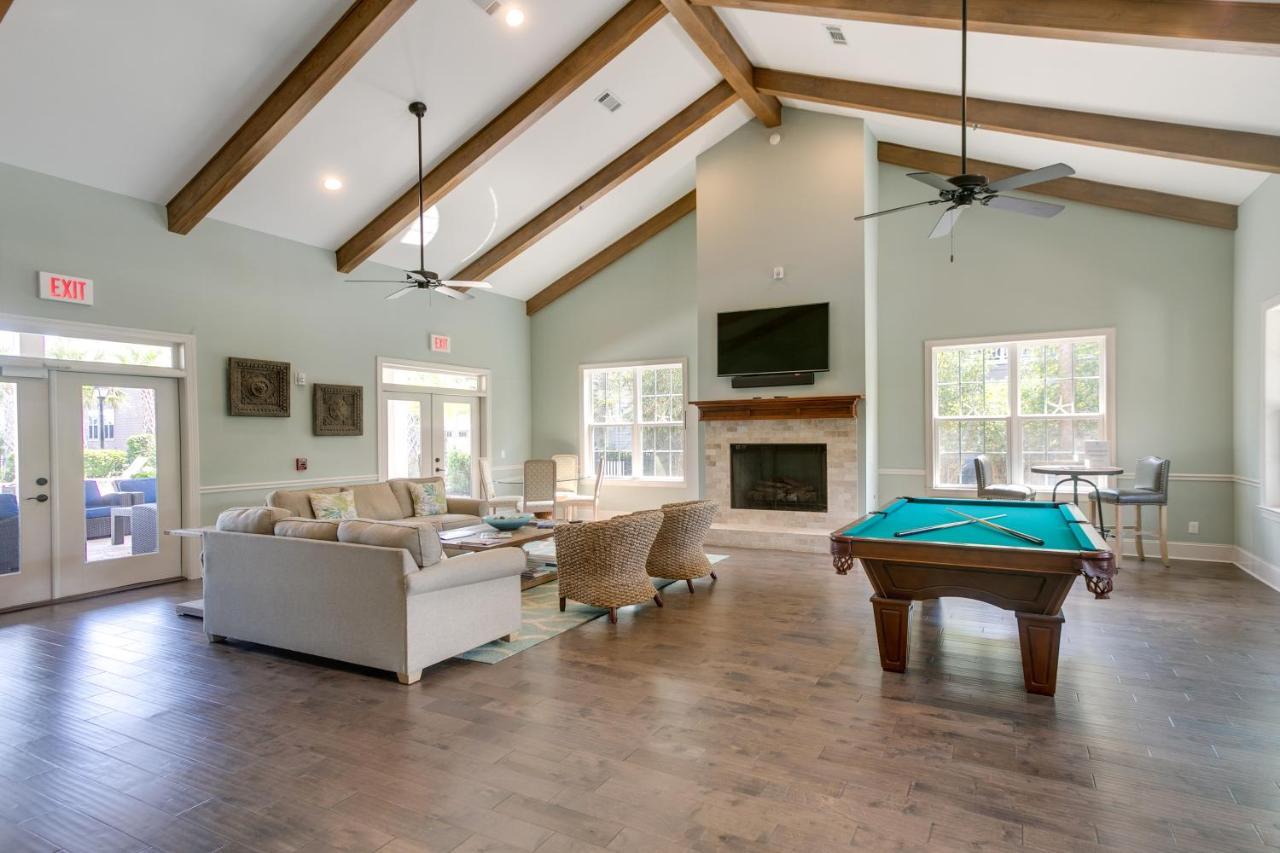 Luxe Jekyll Island Home With Beach And Pool Access Exterior foto